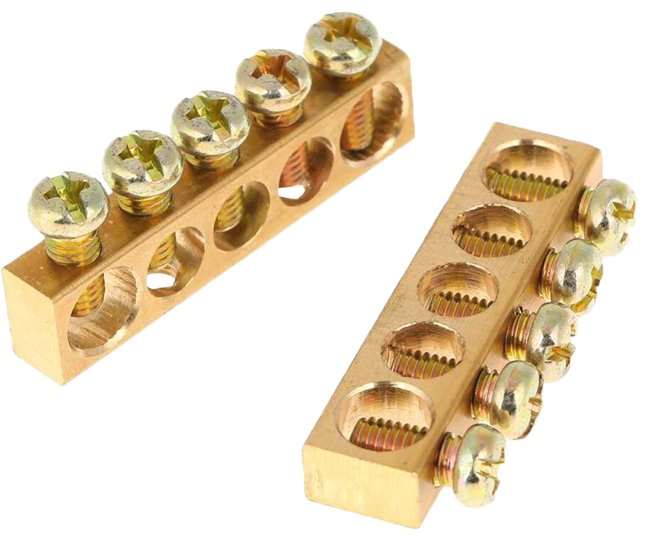 Brass Neutral Link 1